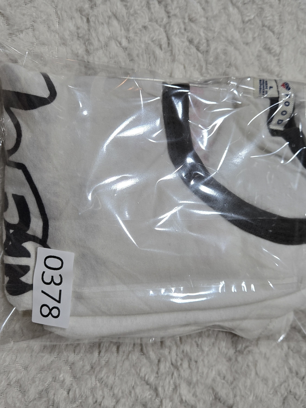 '75 White Graphic Ringer Tee - Picture 9 of 9